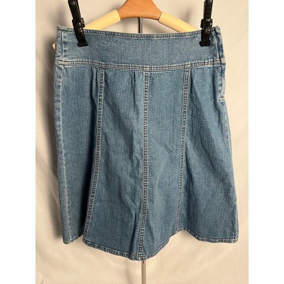 Sigrid Olsen Dresses & Skirts - Sigrid Olsen Denim Skirt Women’s 4 A-Line Casual